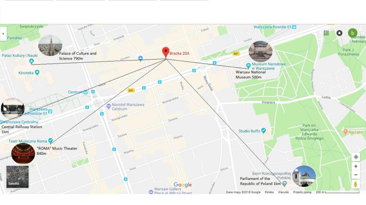 Warsaw Concierge Bracka Retro Flat Apartment Ngoại thất bức ảnh